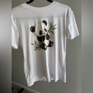 White Short Sleeve Cotton Tee